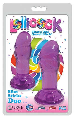 Lollicock Slim Stick Duo Grape Ice****-CN14053051