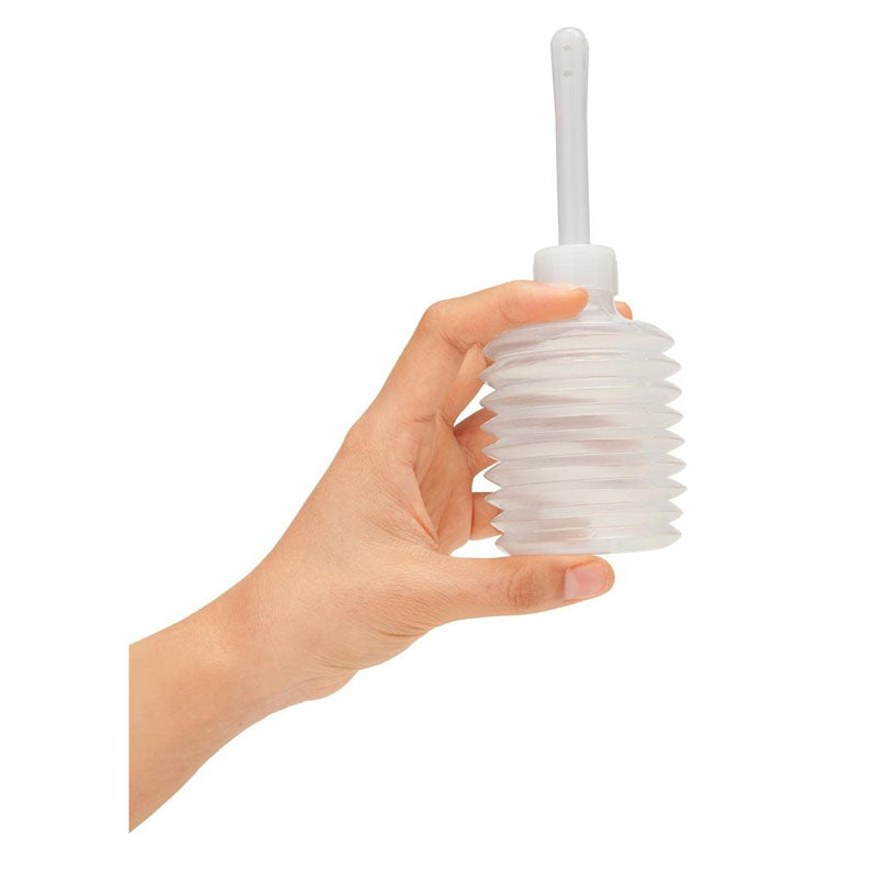 CleanScene 7 Piece Anal Douche Set with Flexible Tip Head - 225 ml Capacity with Free Travel Douche Included - CS104