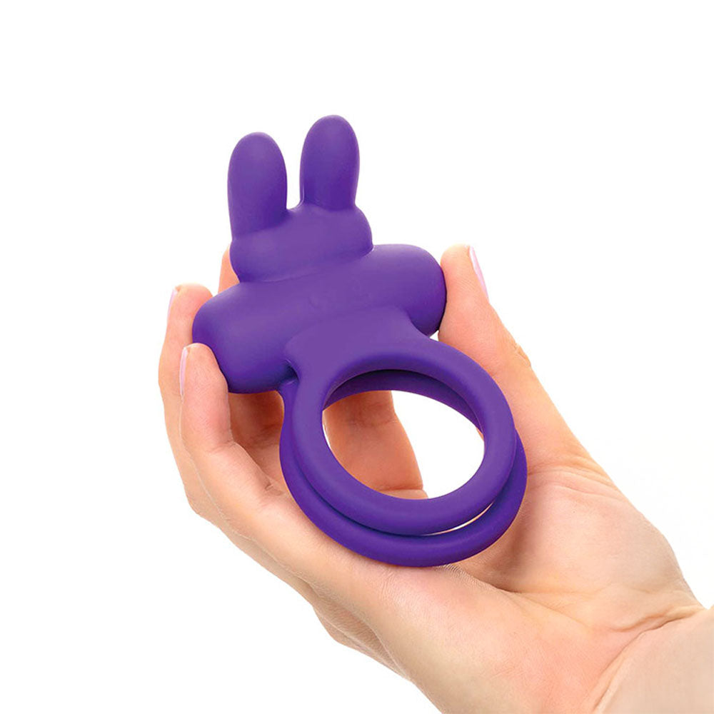 Adam & Eve ROCKIN RABBIT - Purple USB Rechargeable Cock & Balls Ring-D296 2900