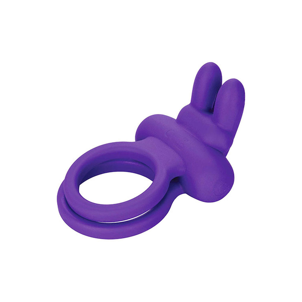Adam & Eve ROCKIN RABBIT - Purple USB Rechargeable Cock & Balls Ring-D296 2900