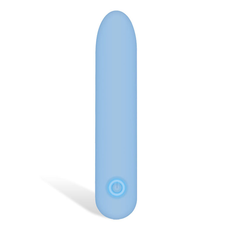 Adam & Eve Eves Silky Sensations Rechargeable Bullet - Blue 9.4 cm USB Rechargeable Bullet
