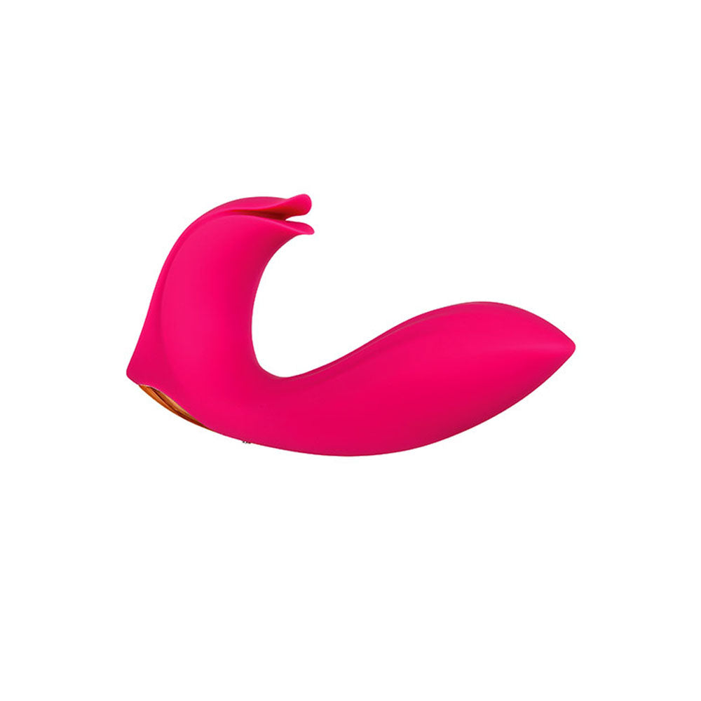 Adam & Eve EVES BLISS VIBRATOR - Pink 17.8 cm USB Rechargeable Rabbit Vibrator-E658 6200