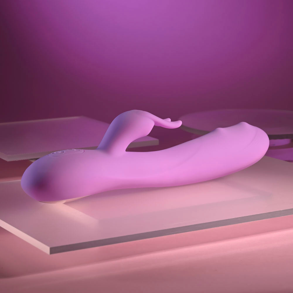 Evolved BEAD THE WAY - Pink 23.2 cm USB Rechargeable Rabbit Vibrator-EN-RS-6527-2