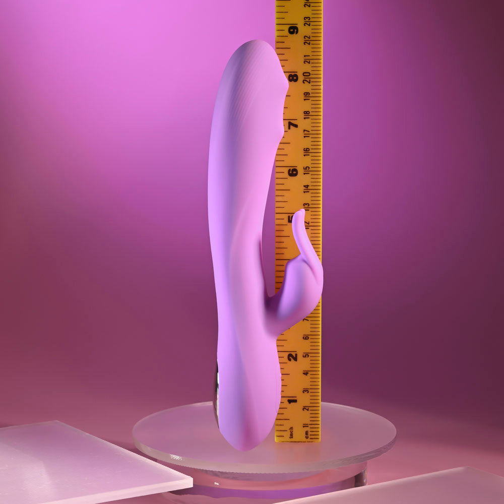 Evolved BEAD THE WAY - Pink 23.2 cm USB Rechargeable Rabbit Vibrator-EN-RS-6527-2
