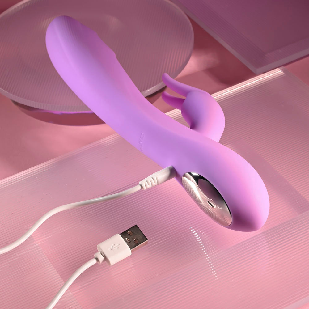 Evolved BEAD THE WAY - Pink 23.2 cm USB Rechargeable Rabbit Vibrator-EN-RS-6527-2