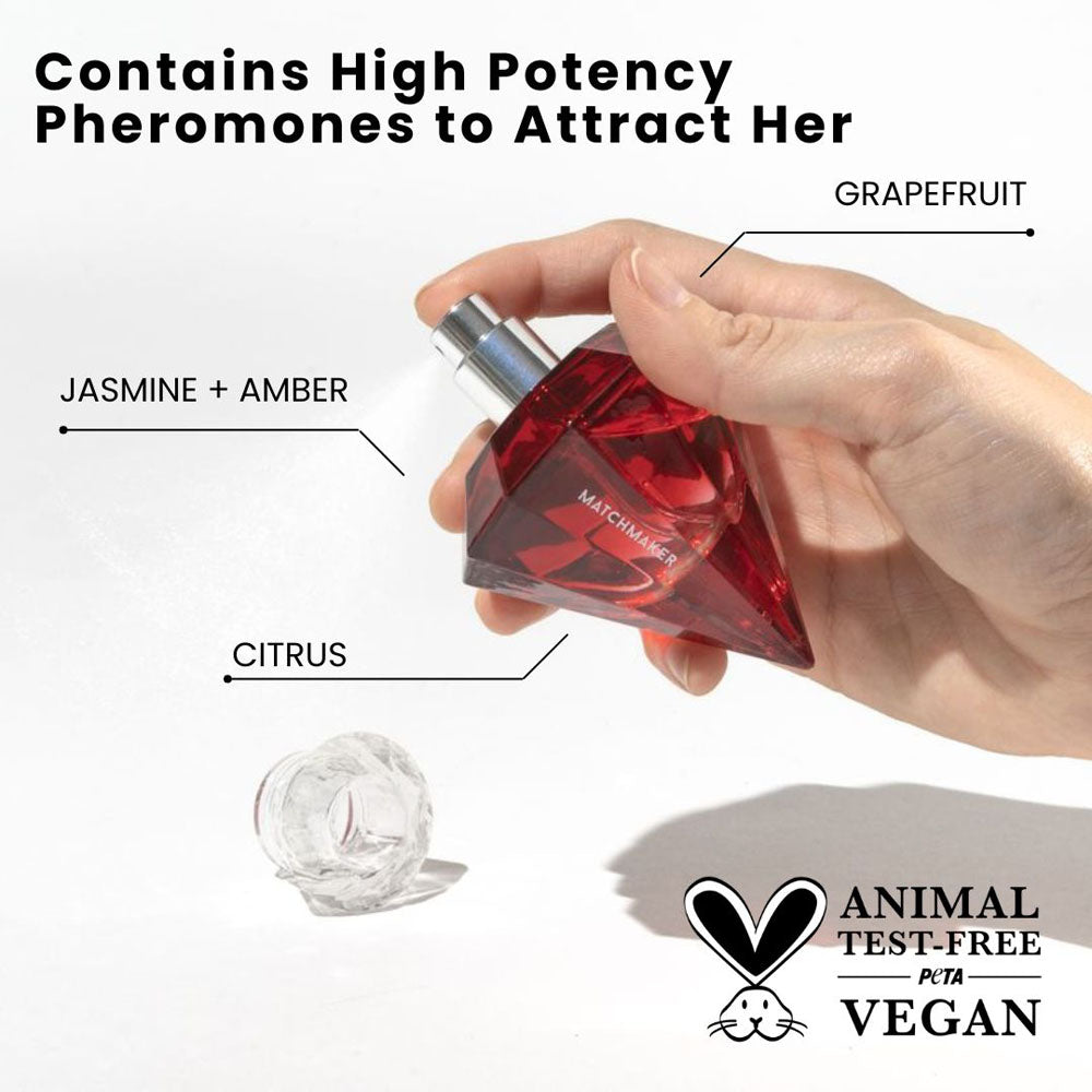 Eye of Love Matchmaker Red Diamond LGTBQ - 30 ml - Pheromone Parfum for Women to attract Women - 30 ml Spray-EOL-P-44M