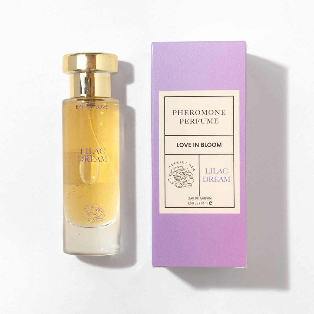 Eye Of Love Love In Bloom Lilac Dream Pheromone Perfume - 30ml - Vanilla Scented Pheromone Parfum for Women to attract Men - 30 ml Spray - EOL-P-74X