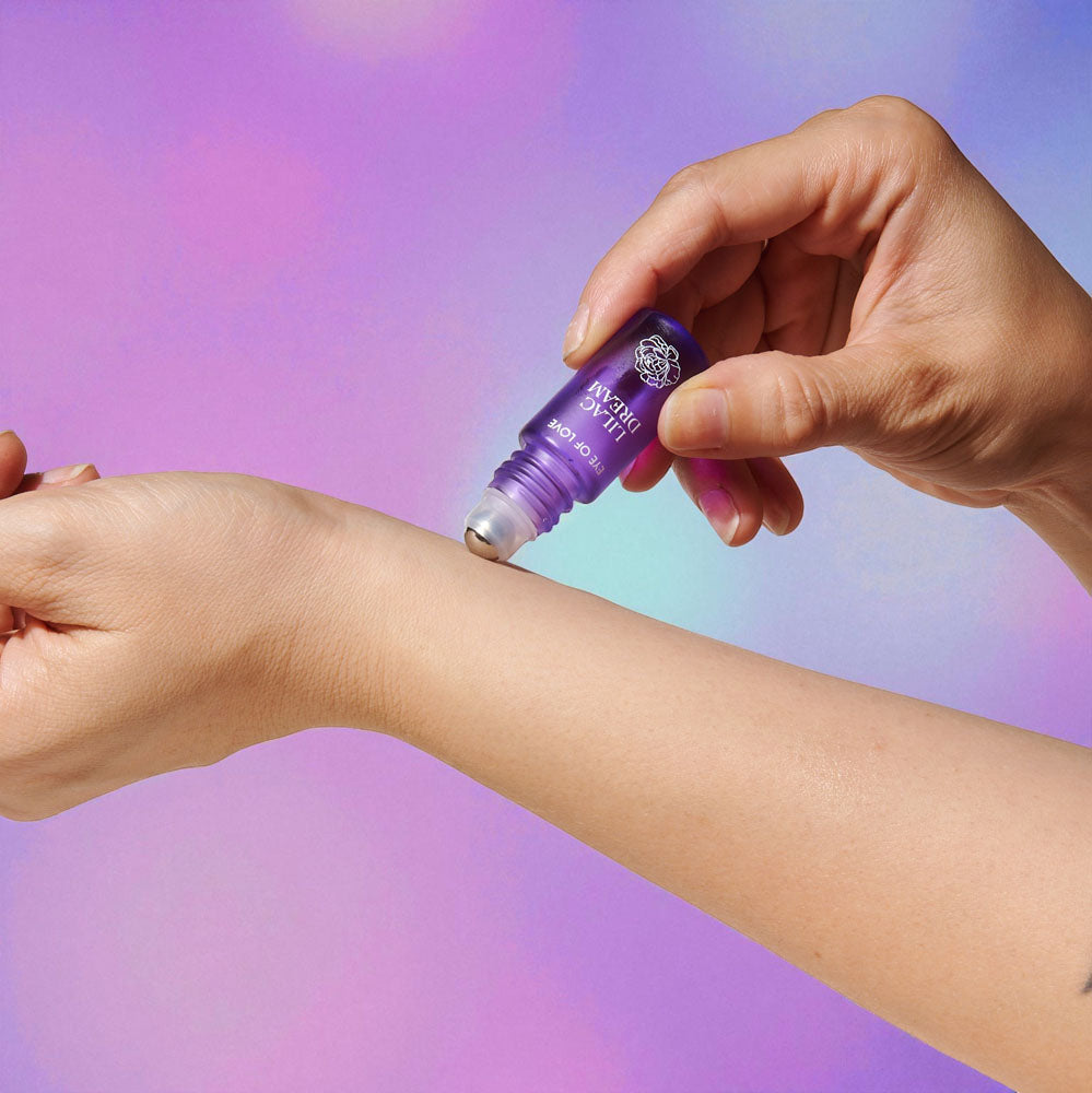 Eye Of Love Love In Bloom Pheromone Perfume Roll-On Set - Day to Night (Sunny Daze & Lilac Drea