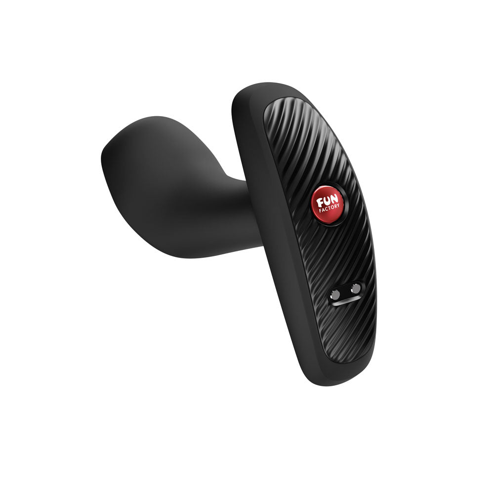 Fun Factory BOOTY VIBE Black - Black 9.7 cm USB-C Rechargeable Vibrating Anal Plug-FF000956BK01