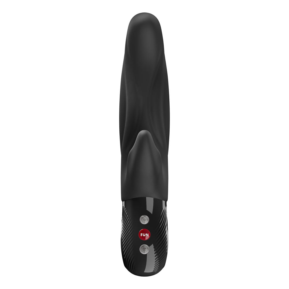 Fun Factory LADY BI Black - Black 21.8 cm USB-C Rechargeable Vibrator - FF000970BK01