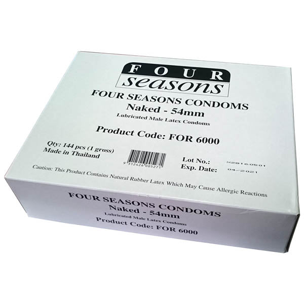 Four Seasons Naked Classic 72 Condoms