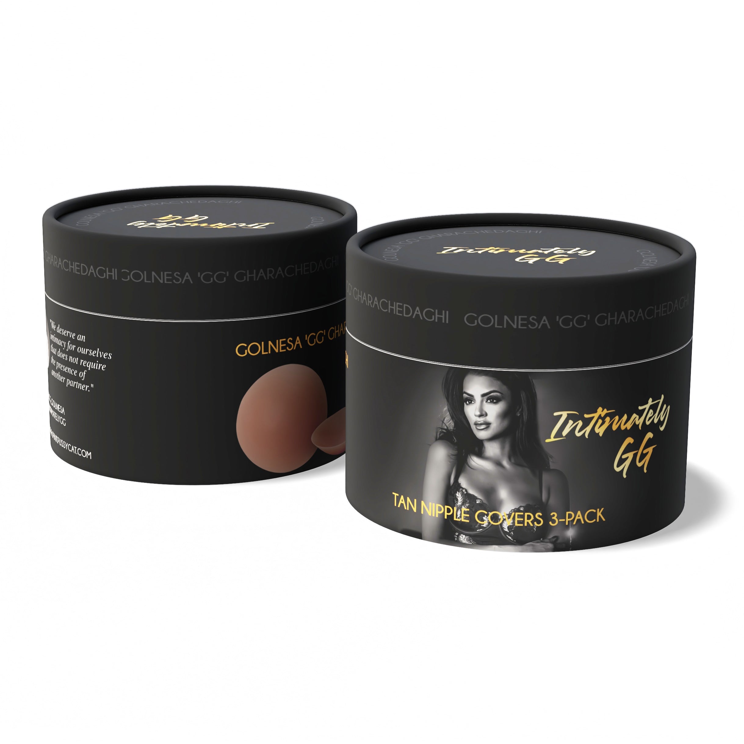 INTIMATELY GG THE GG TAN NIPPLE COVER 3 PAIRS