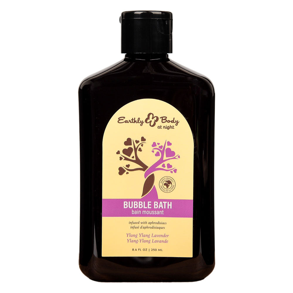 EB Hemp Seed Bubble Bath YLANG YLANG LAVENDER - 250 ml - Ylang Ylang Lavender Scented Bubble Bath - 250 ml Bottle-HSBNBB834