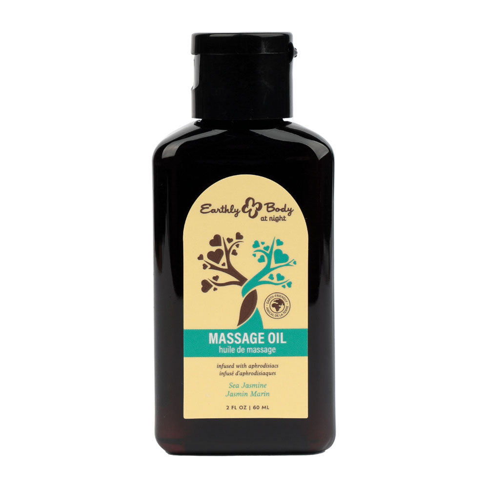 EB Aphrodisiac Massage Oil SEA JASMINE - 60 ml - Sea Jasmine Scented Massage Oil - 60 ml Bottle - HSBNMAS231