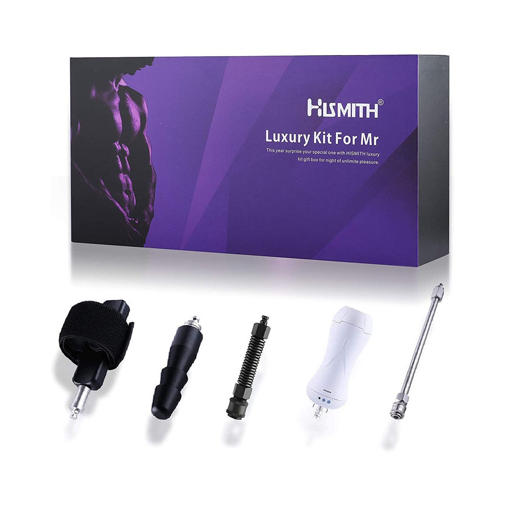 HISMITH Luxury Kit For Him - Attachment Kit for HiSmith Machines - 5 Piece Set - HSC0785