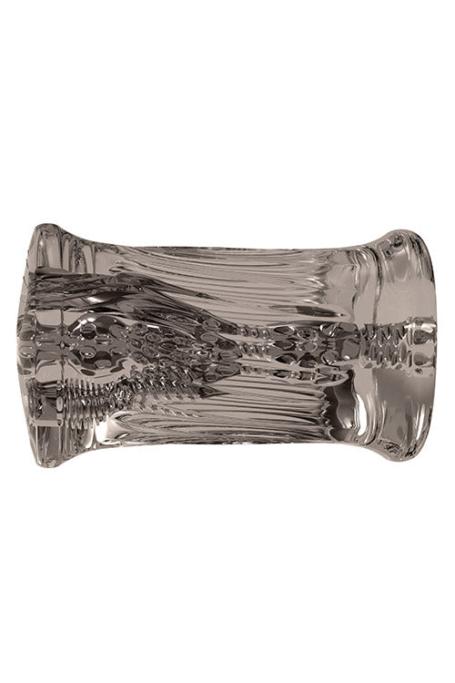 Adam & Eve Adams 3-Way Stroker - Clear Triple Hole Stroker