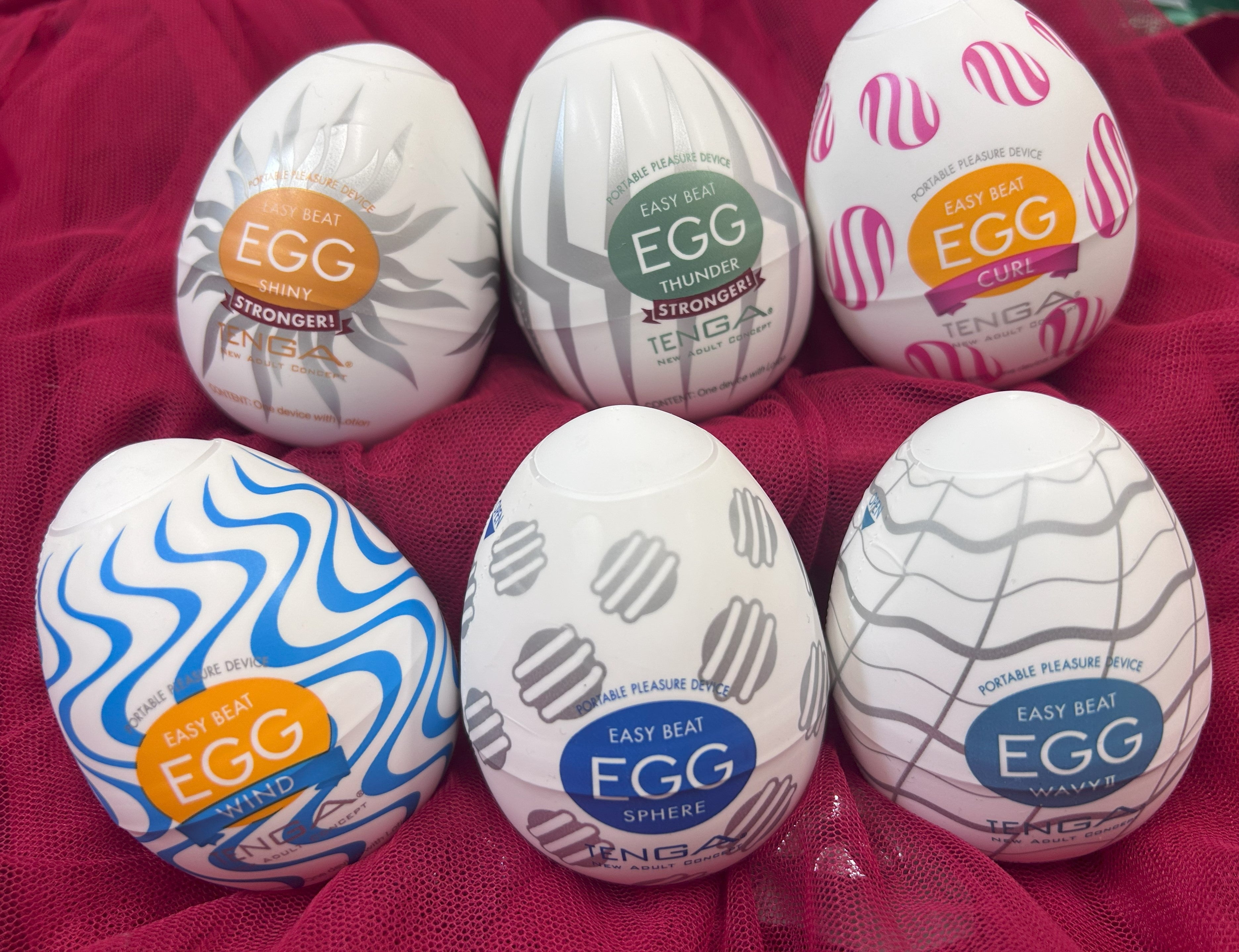 TENGA SCRAMBLED EGG PACK #4 NEW