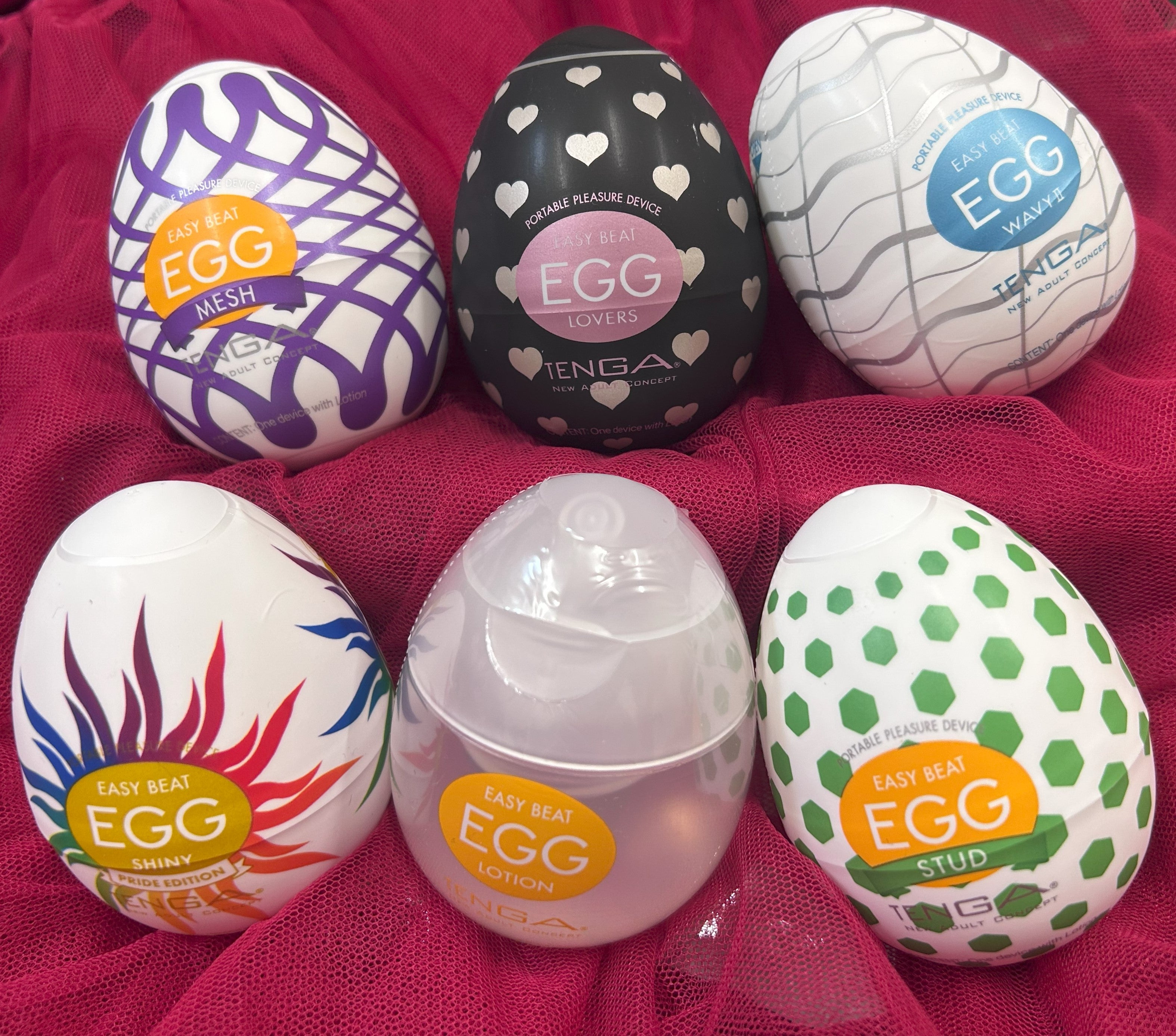 TENGA SCRAMBLED EGG PACK #5 NEW