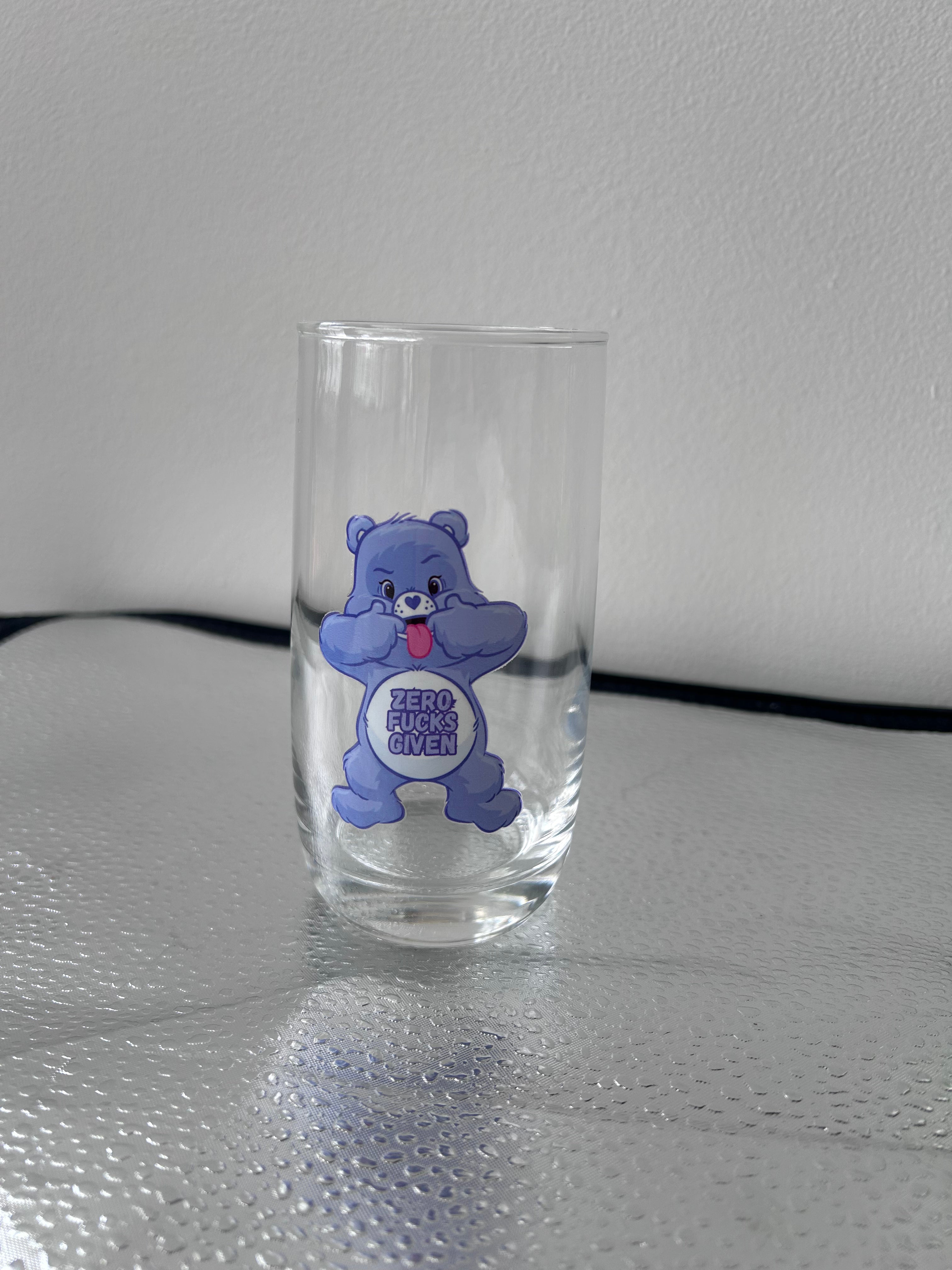 Swear Bears 6pack Glass Set #2