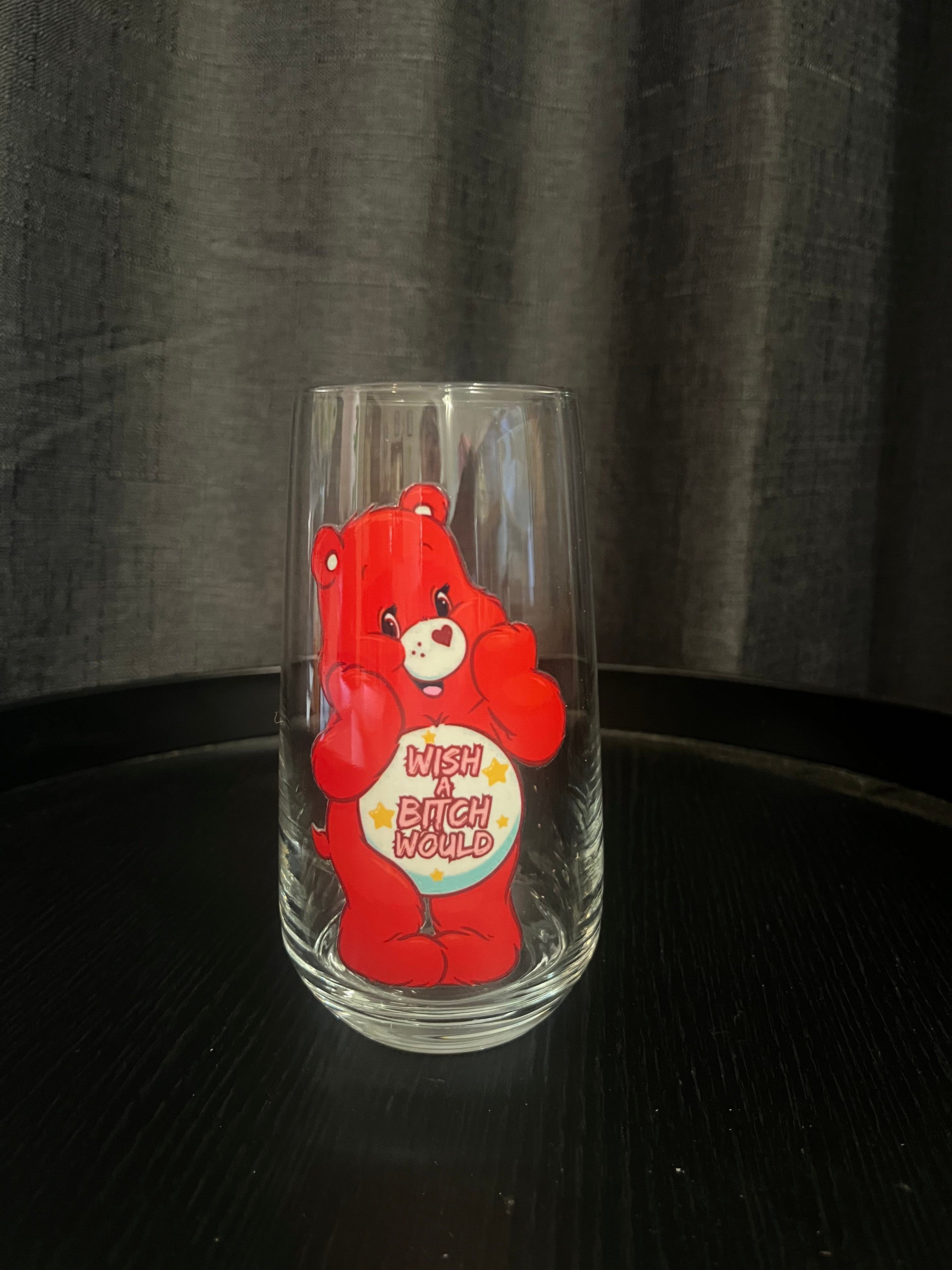 Swear Bears 6pack Glass Set #2