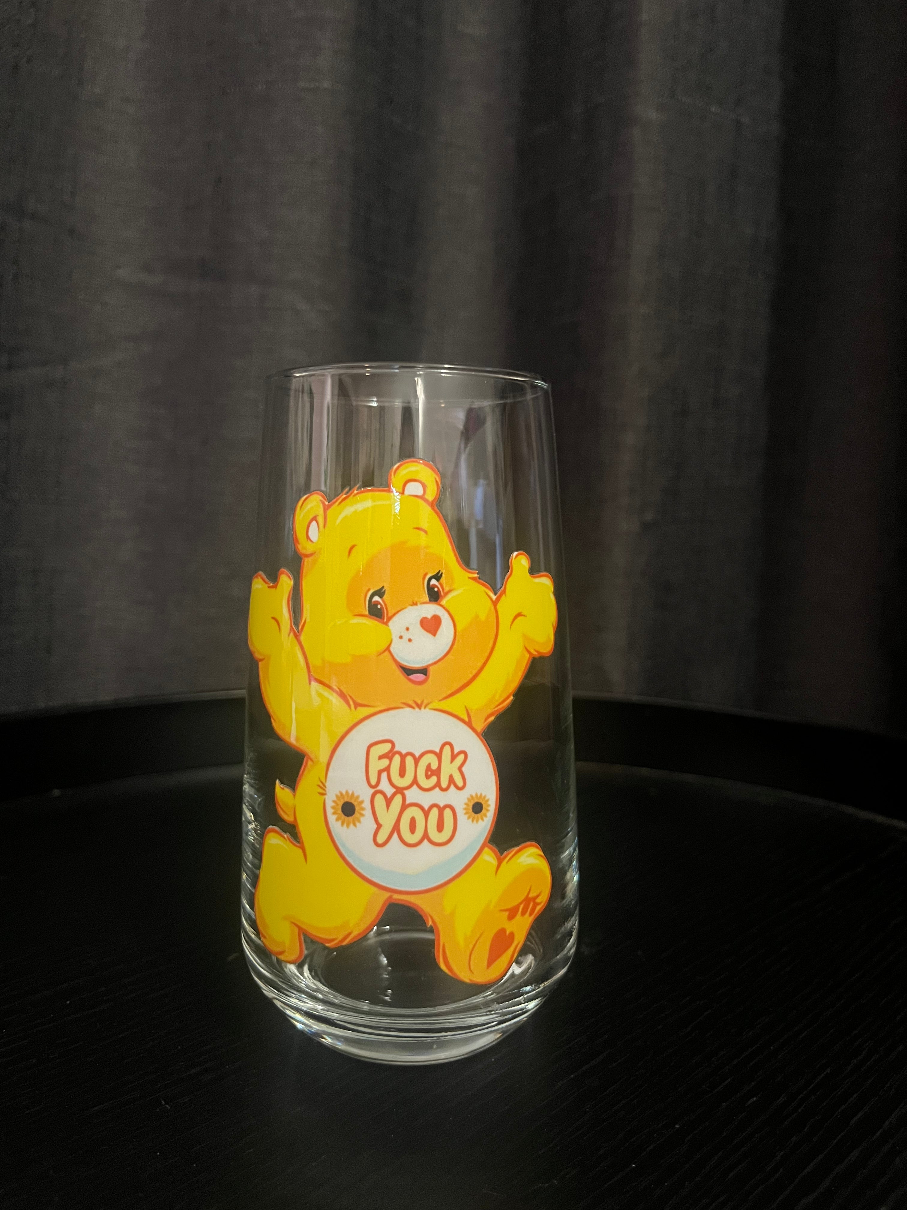 Swear Bears 6pack Glass Set #2