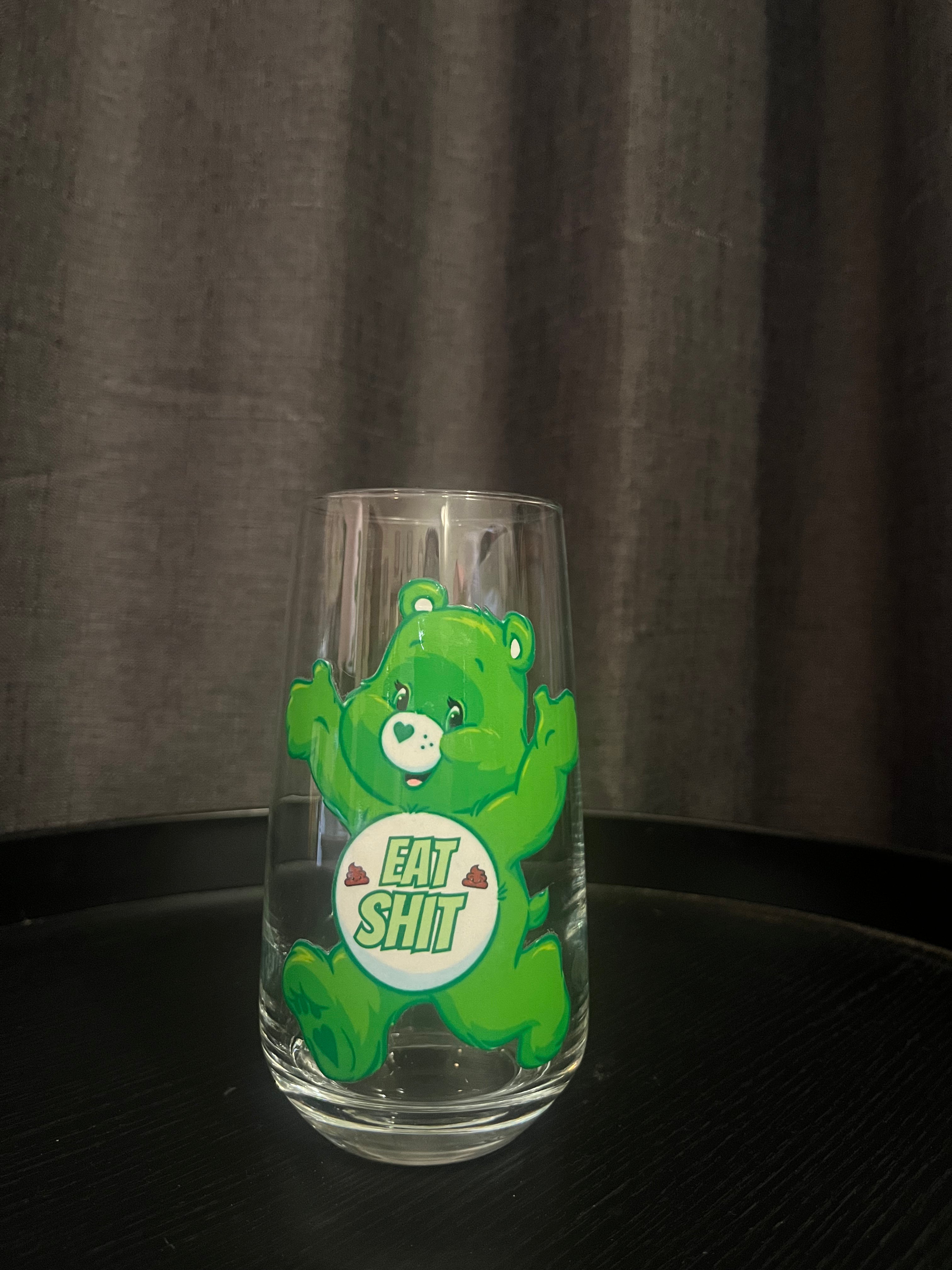 Swear Bears 6pack Glass Set #2