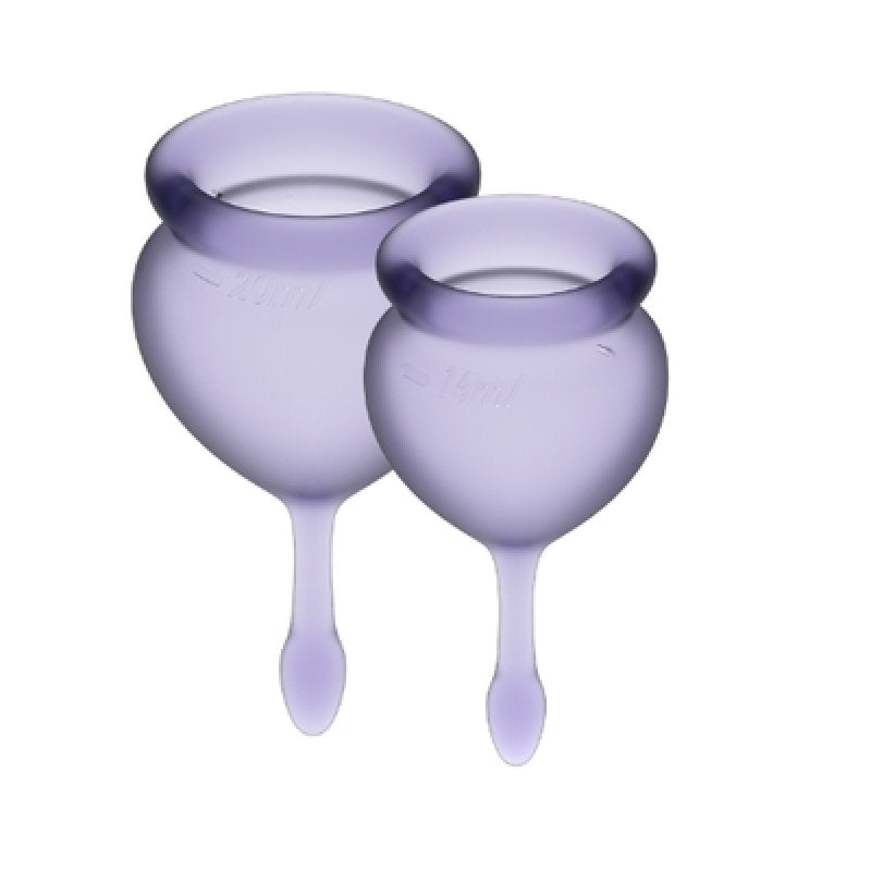 Satisfyer Feel Good Menstrual Cup (Lilla)-J1763-4