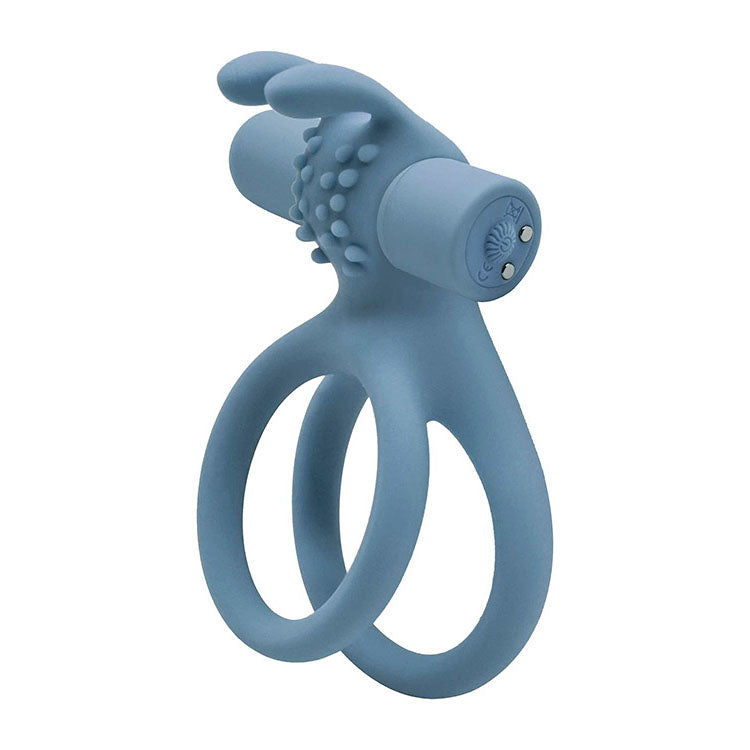 Adam & Eve ROCKIN RUMBLER ENHANCERS - Silicone Cock Rings with Rechargeable Vibrating Bullet - Set of 3 - J549 9000