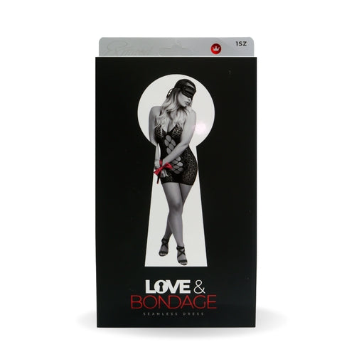 Bondage Set L122 Dress Black