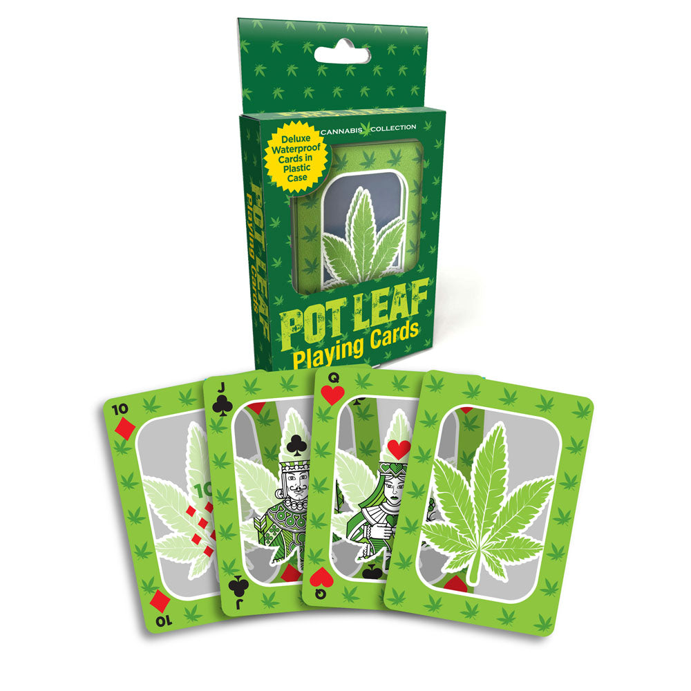 Waterproof Cannabis Playing Cards for Poker Nights