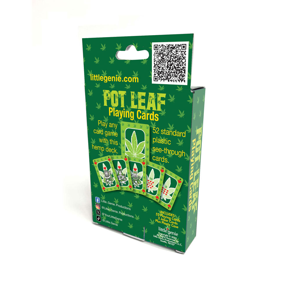 Waterproof Cannabis Playing Cards for Poker Nights