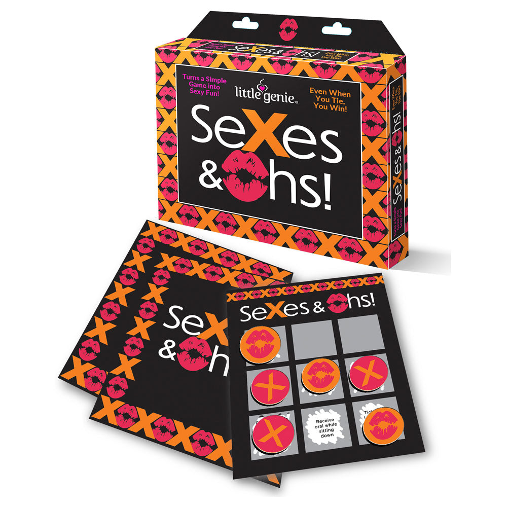 SeXes and Ohs - Tic Tac Toe Scratchie Game for Couples - LGBG.137