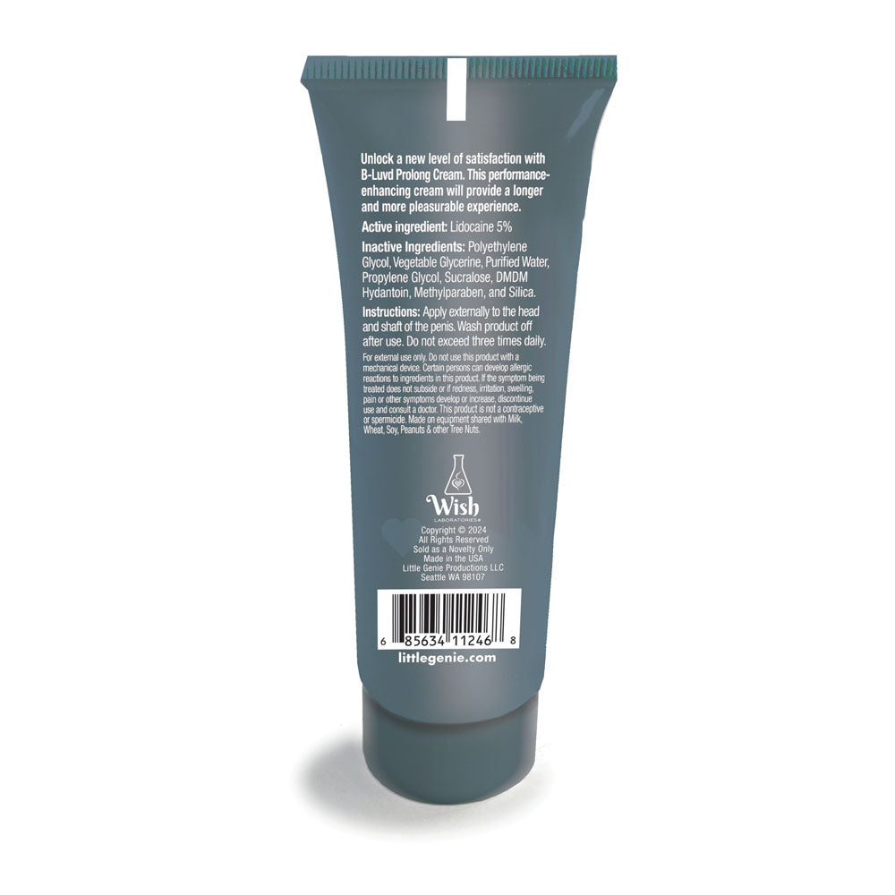 B-LUVD Erection Prolong Cream - Male Desensitising Cream - 59 ml Tube-LGBT.1405