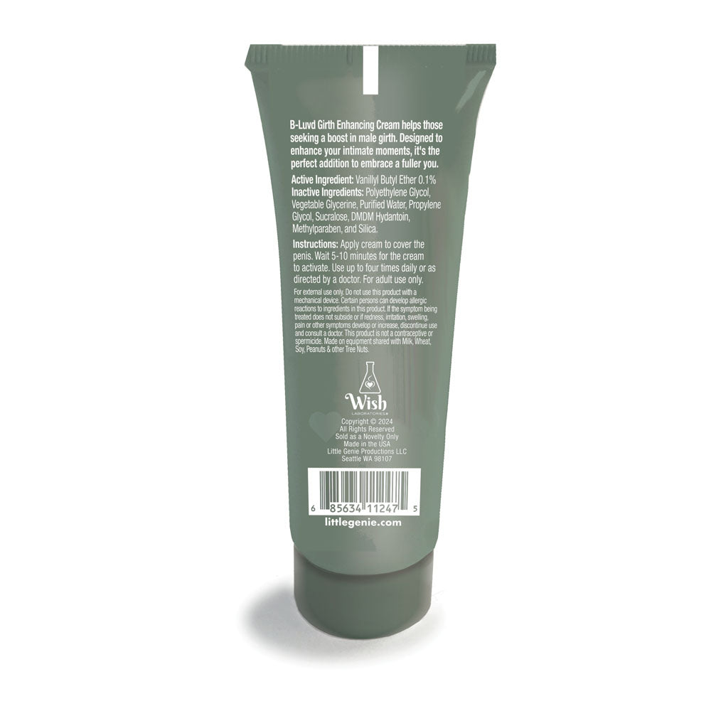 B-LUVD Girth Enhancing Cream - Male Thickening Cream - 59 ml Tube-LGBT.1406