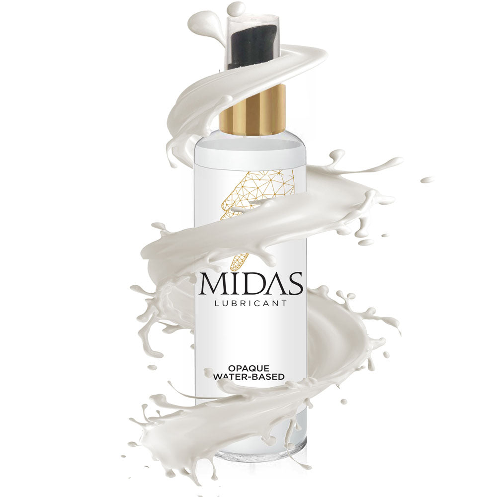 Midas Opaque Water Based Lubricant - 59 ml - Water Based Cum Lube - 59 ml-LGBT.209