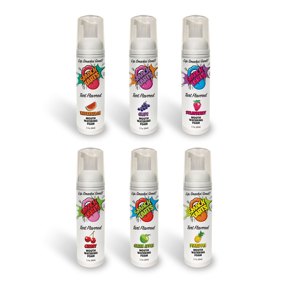 Smack Tarts Mouthwatering Foam - Pineapple - Sour Pineapple Flavoured - 80 ml Bottle - LGBT.473