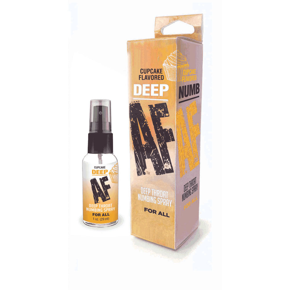 Deep AF - Cupcake - Cupcake Flavoured Deep Throat Spray - 29 ml - LGBT.631