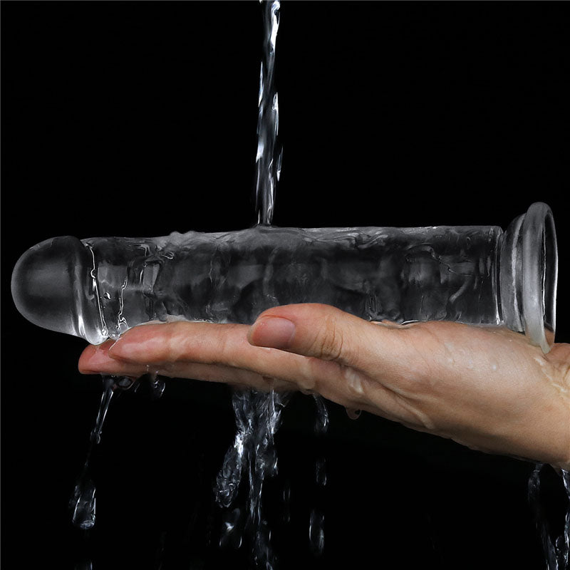 Flawless Clear Dildo 7 - Clear 17.8 cm Dong - LV310015