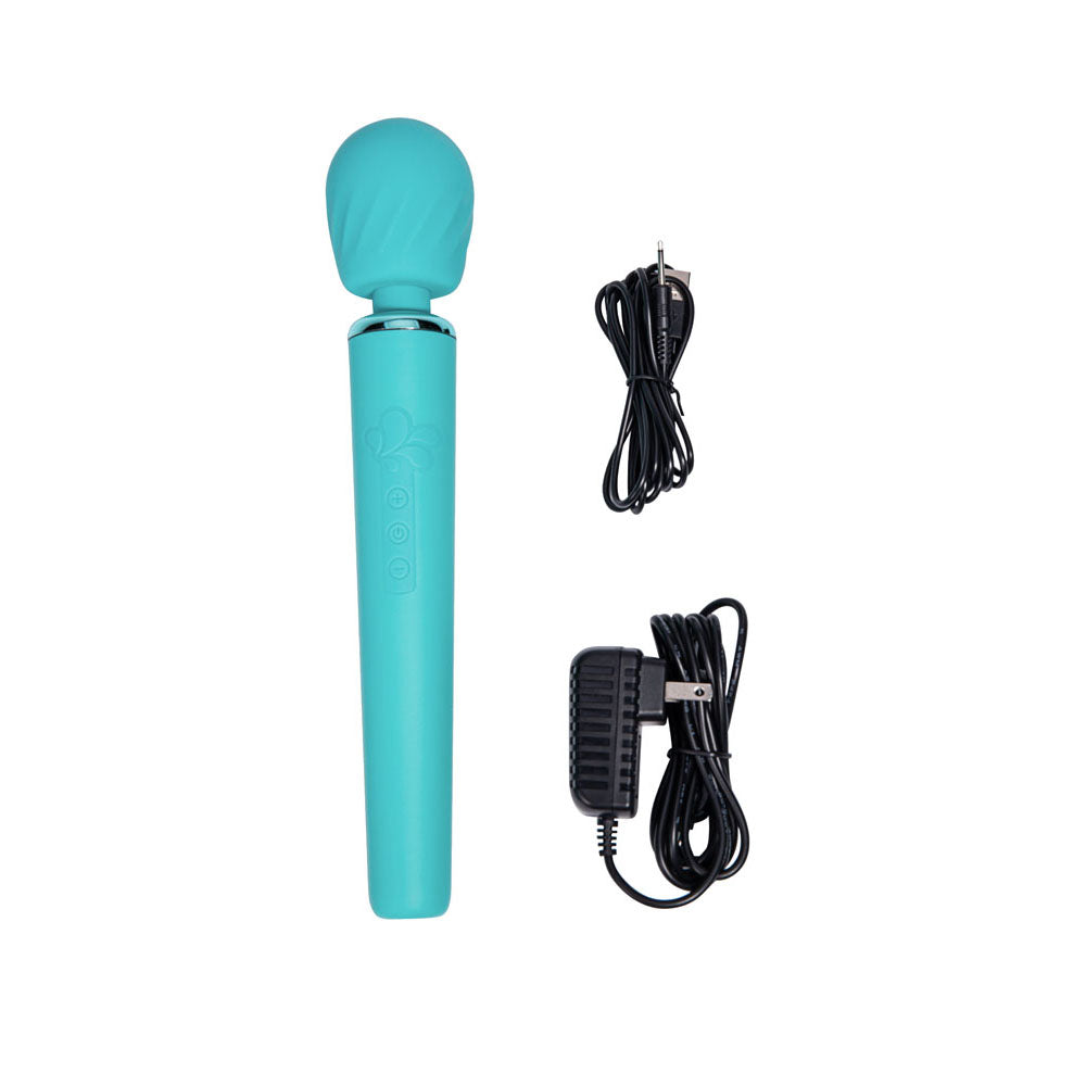 Maia NALA - Blue 30 cm USB Rechargeable Massage Wand-MA23-08-BLUE