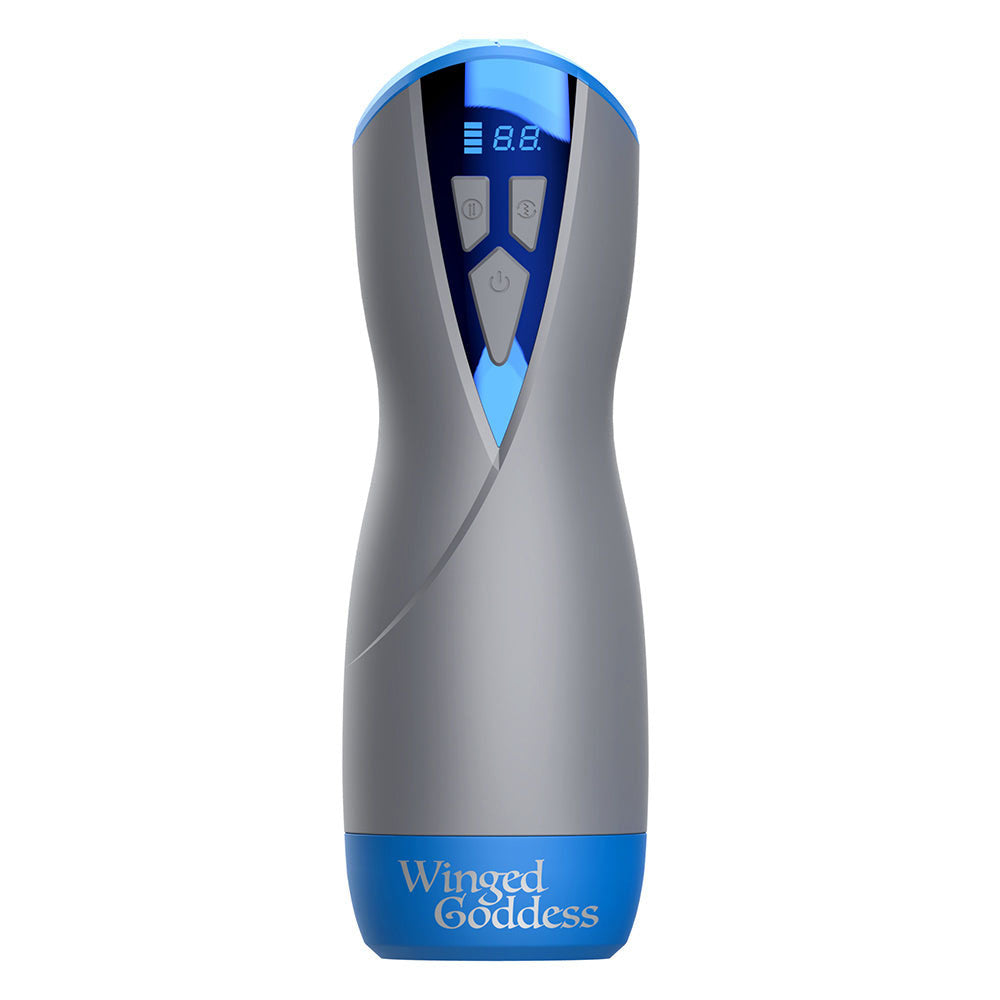 MASTURS Eloa - USB Rechargeable Sucking & Vibrating Auto Stroker with Augmented Reality - MAS005GRY
