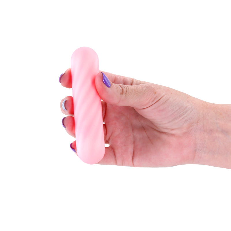 X & Os Crave - Light Pink - Light Pink 10.5 cm USB Rechargeable Bullet - NSN-0321-34