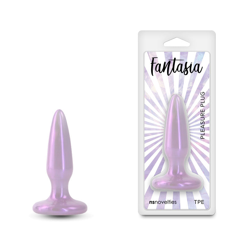 Fantasia - Pleasure Plug - Mini - Orchid - Purple 8.4 cm Mini Butt Plug-NSN-0384-05
