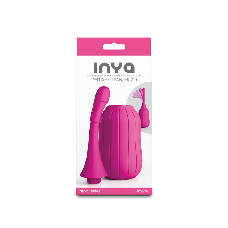 INYA Deluxe Cleanser 2.0 - Pink - Pink Unisex Douche - NSN-0559-44