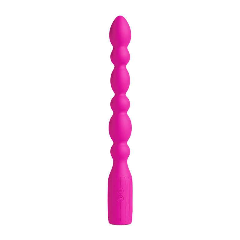 INYA Prime - Pink - Pink 28.8 cm USB Rechargeable Anal Vibrator - NSN-0561-44