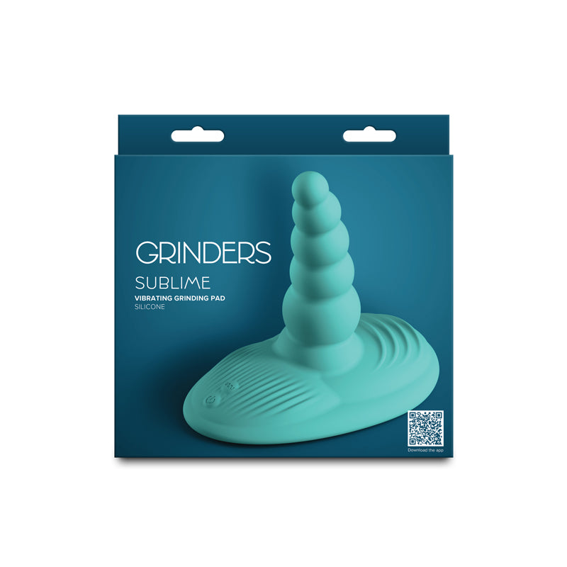 Grinders Sublime - Aqua - Aqua USB Rechargeable Vibrating Grinder Pad - NSN-0625-28