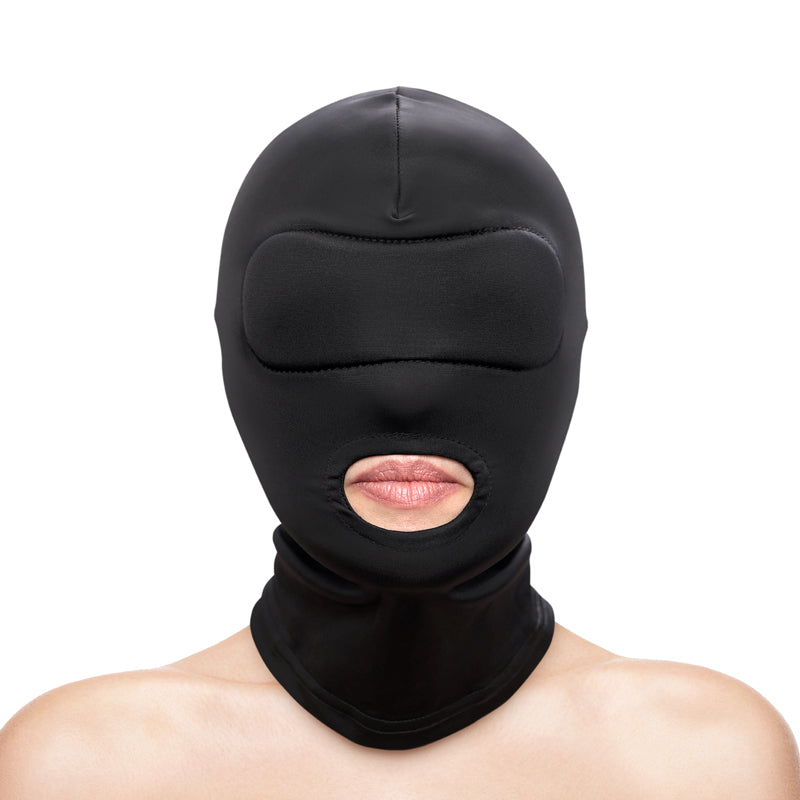 Fetish & Fantasy - Mouth Hood - Black-(nsn-1803-23ap)