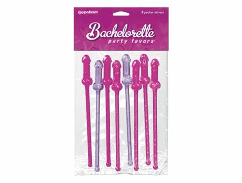Bachelorette Party Favours 8 Pecker Stirrers