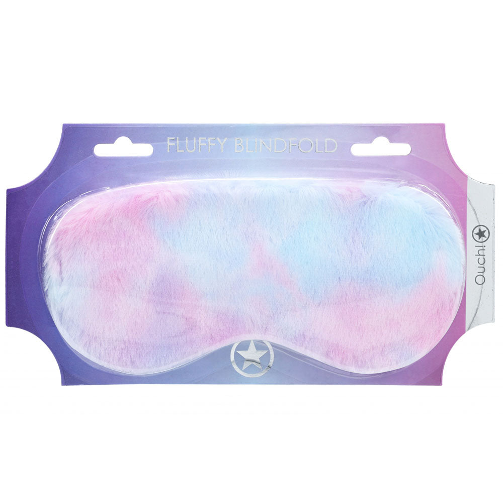 OUCH! Fluffy Mask - Multicolor 2 - Coloured Fluffy Eye Mask - OU1062MUL2