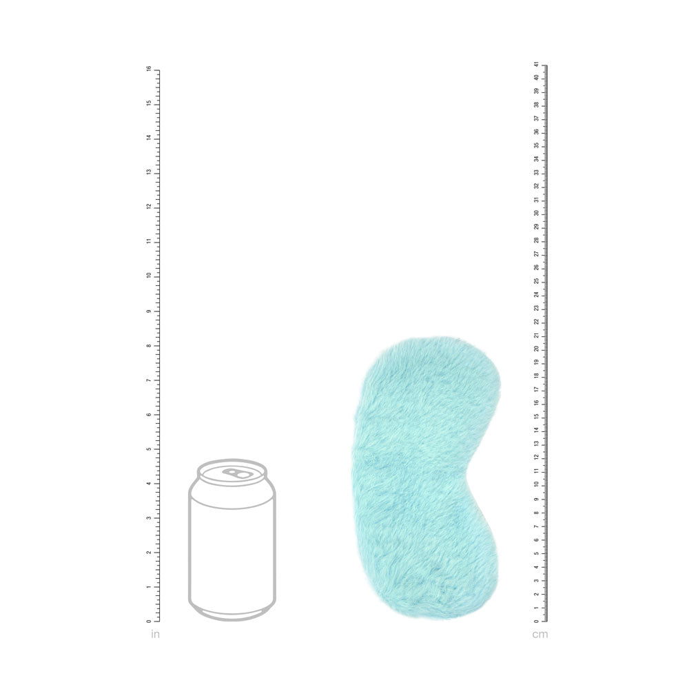 OUCH! Fluffy Mask - Powder Blue - Powder Blue Fluffy Eye Mask - OU1062PBLU