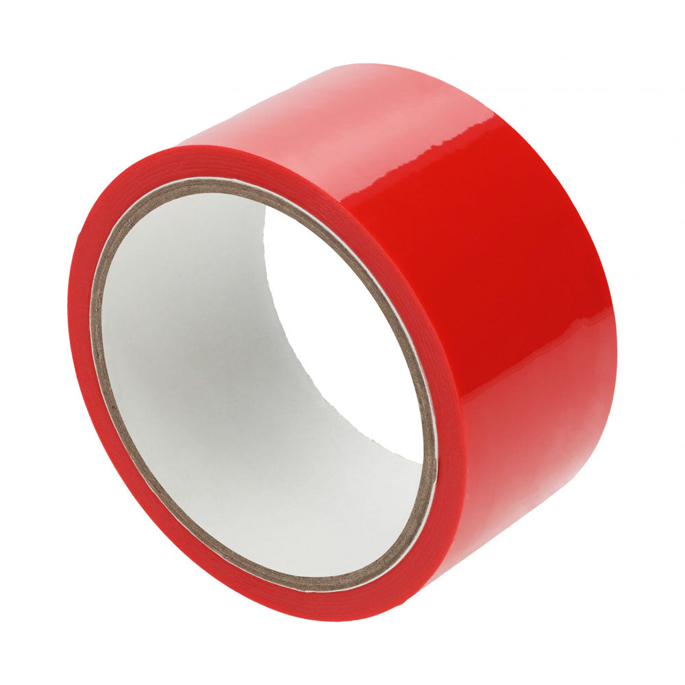 OUCH! PVC Non-Stick Tape - Red - Red Bondage Tape - 20 metre Length - OU1063RED